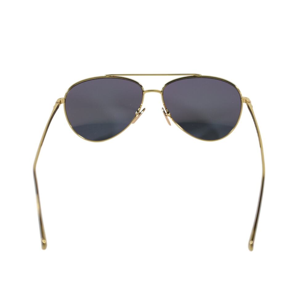 Isabel Marant Metal Aviator Sunglasses - Yellow Gold / Yellow Mirror - NWT - Picture 6 of 8